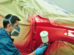 Как производится частичная покраска автомобиля?