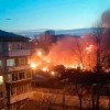Истребитель  врезался в жилой дом в Иркутске