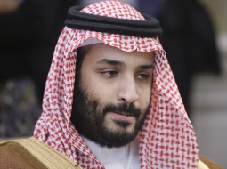 Усмешка принца Саудовской Аравии .
