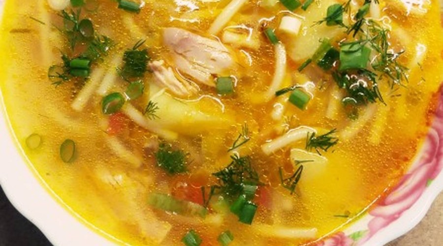 Как сварить суп с вермишелью