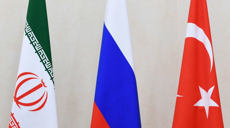 Встреча России,Ирана и Турции.