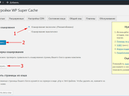 Как глючит плагин WP Super Cache, и что нужно делать