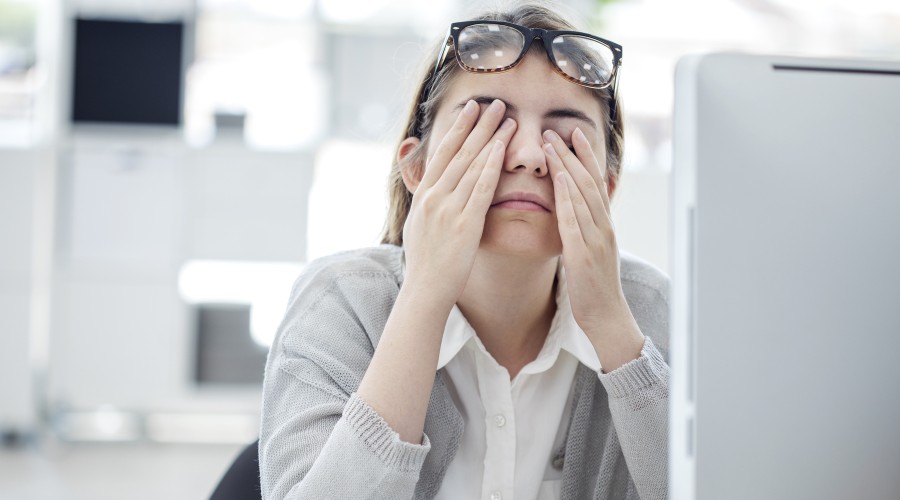 Как снять усталость с глаз после работы за компьютером