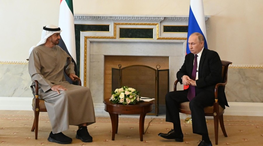 Встреча президентов в Санкт-Петербурге
