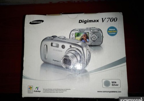 Samsung digimax v700 - цифровой фотоаппарат