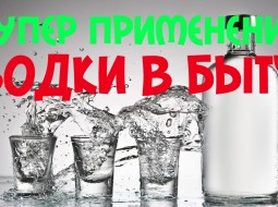 Как использовать водку в быту